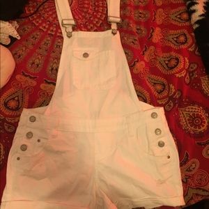 white overalls